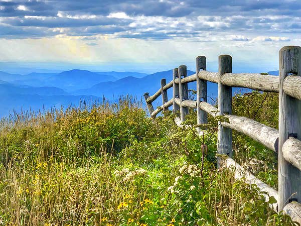 Wandering The Blue Ridge Print