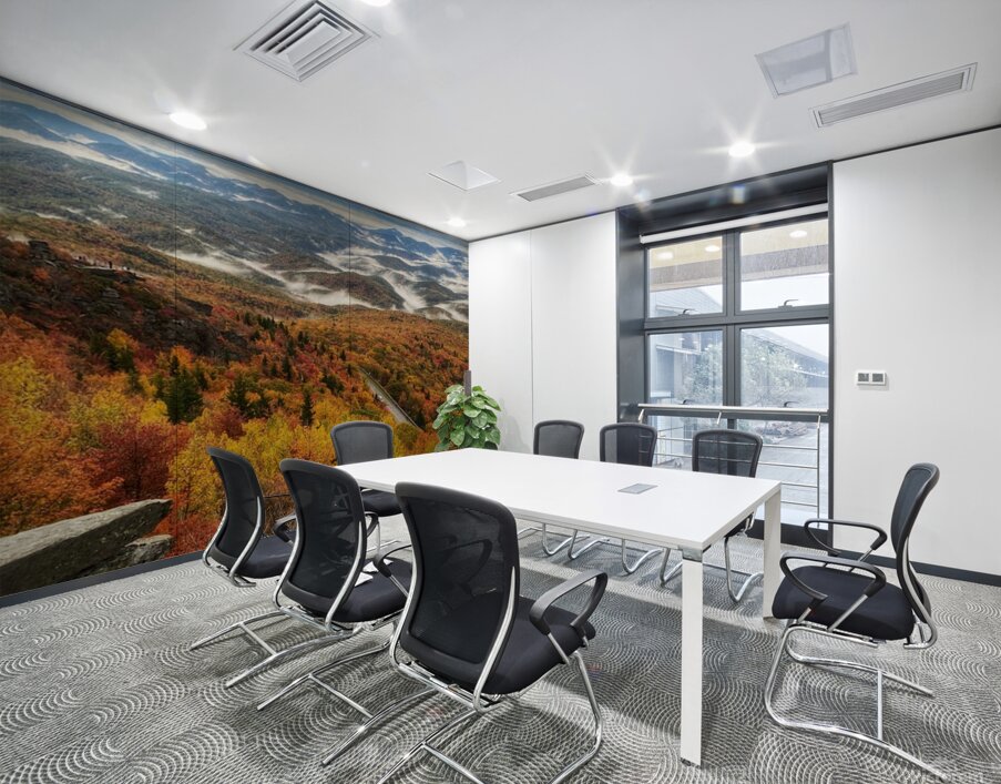 Fall Colors on The Blue Ridge Parkway Wall Printing