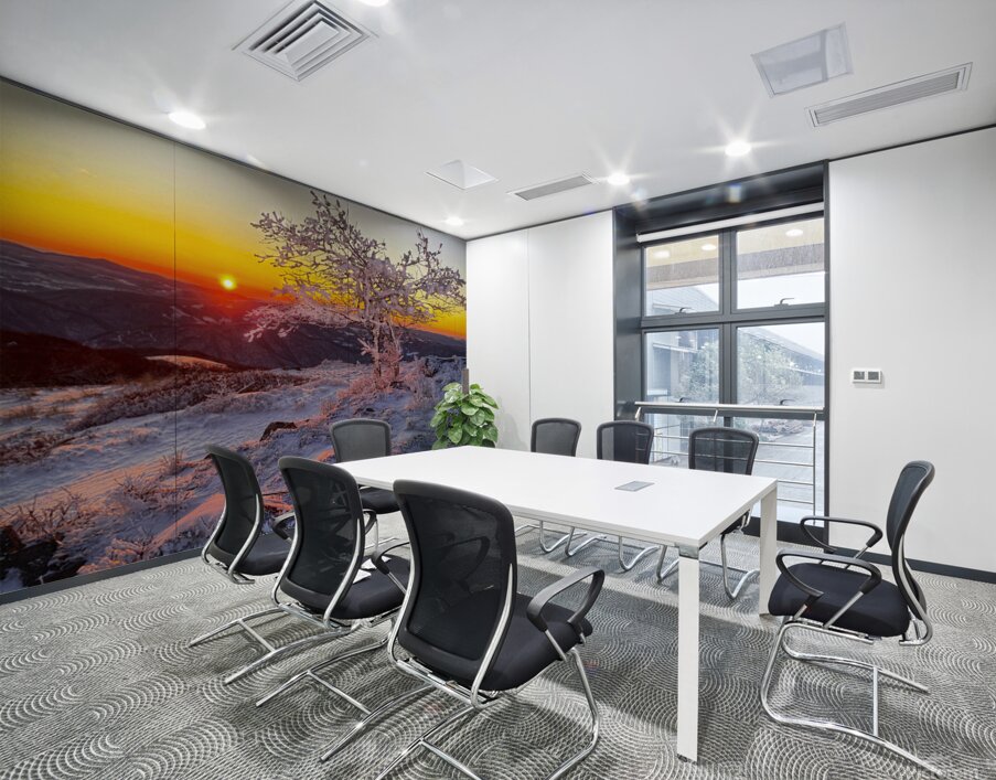 Frozen Silence Wall Printing